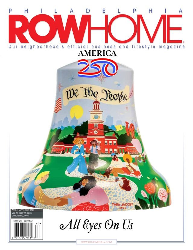 Philadelphia RowHome Magazine Spring 2026 cover