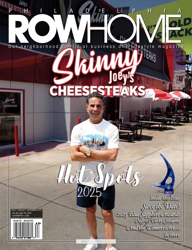 Philadelphia RowHome Magazine Summer 2025 cover