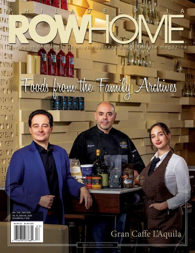 Philadelphia RowHome Magazine Winter 2026 cover